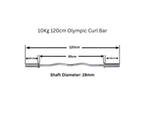 Commercial Grade Olympic Barbell Weight Bars