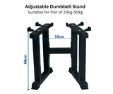 Adjustable Dumbbell Rack Large Size Solid Built 2 Models