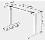 Electric Motorised Sit Stand Desk - Table Base Only