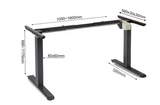 Electric Motorised Sit Stand Desk - Table Base Only