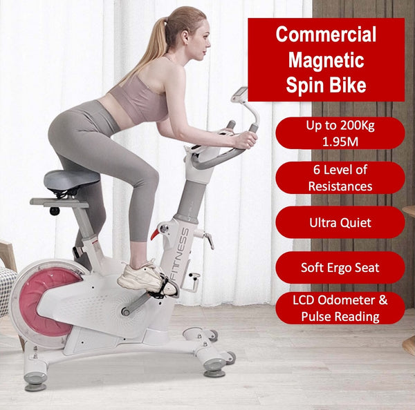 Commercial Grade Premium Magnetic Spin Bike